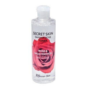 Тонер для лица увлажняющий и смягчающий с экстрактом дамасской розы «Secret Skin Damask Rose Toner»  250 мл.